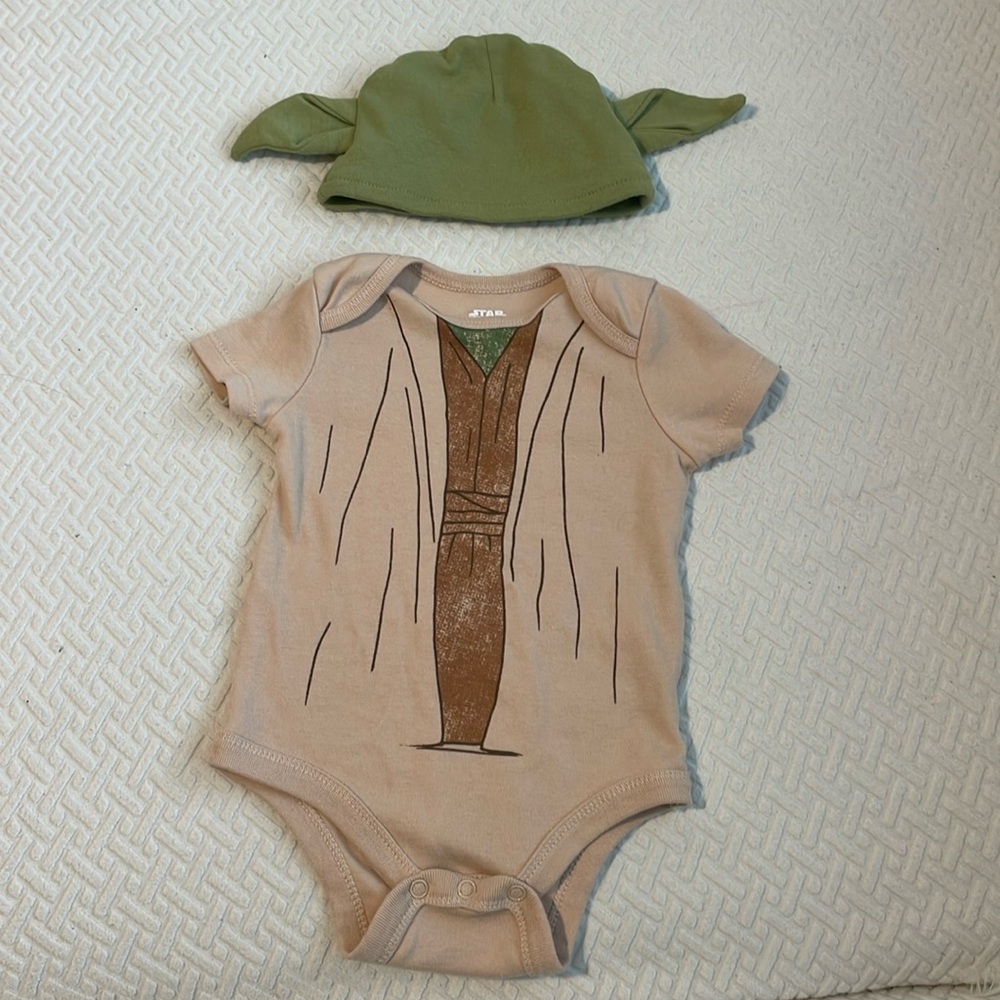 Baby Yoda Costume 6-9M